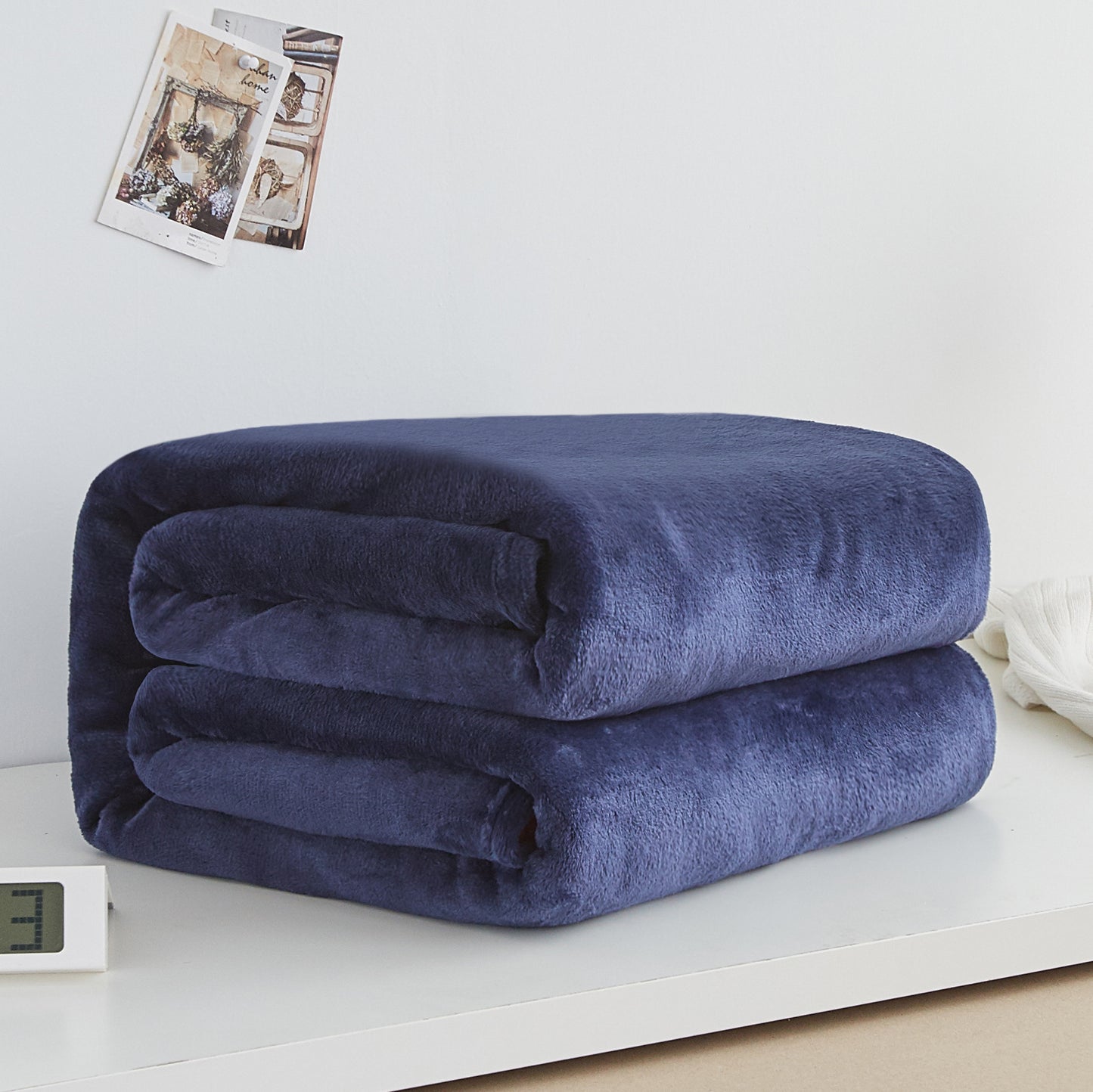 Cozy Up Solid Color Fleece Blanket