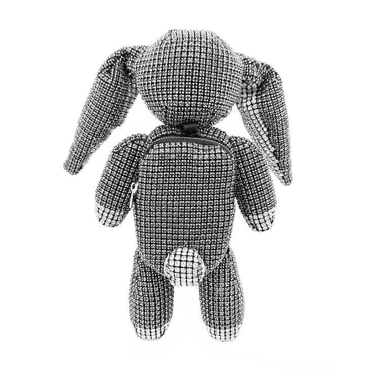 Fashion cartoon cute bunny diamond bag diamond handbag coin key handbag