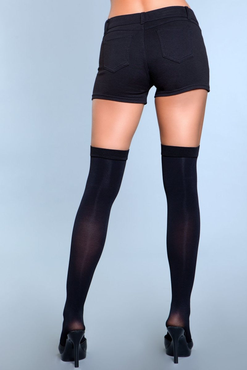 1929 Illusion Clip Garter Thigh Highs-2