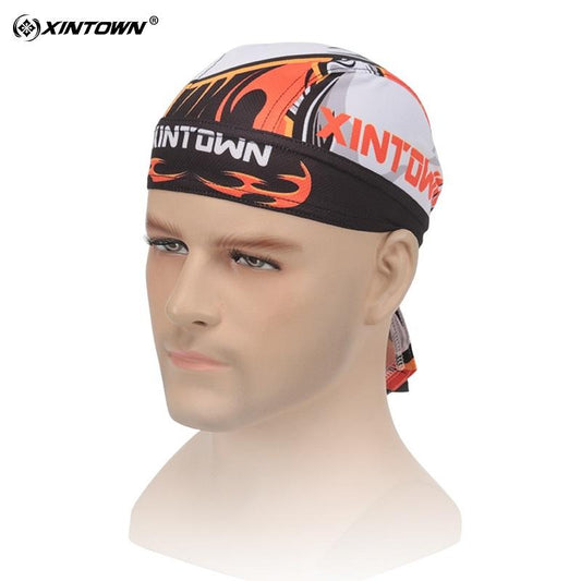 XINTOWN skeleton pirate polyster breathable anti-fade ciclismo bike bicycle running cycling cap hat mens bandanas velo