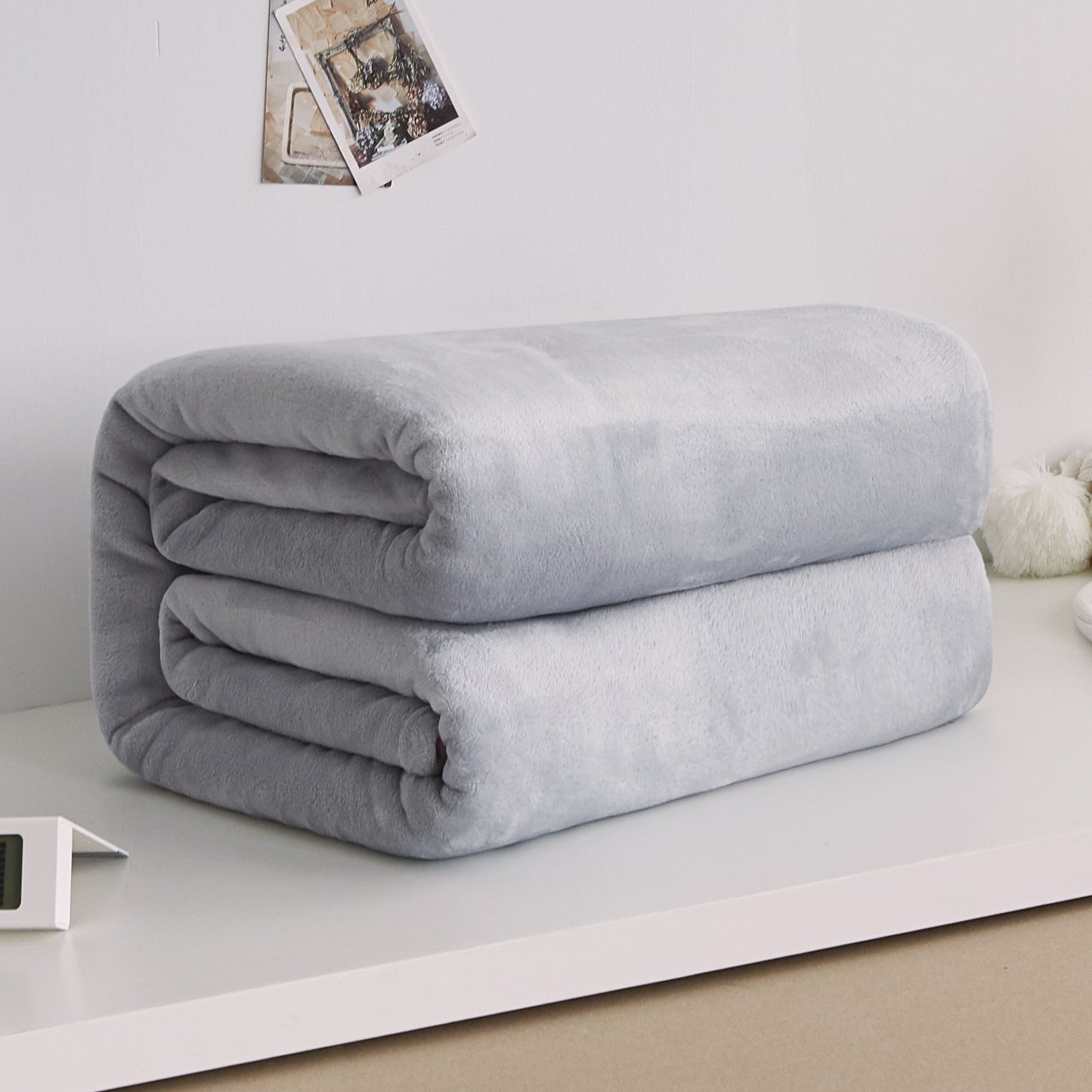 Cozy Up Solid Color Fleece Blanket
