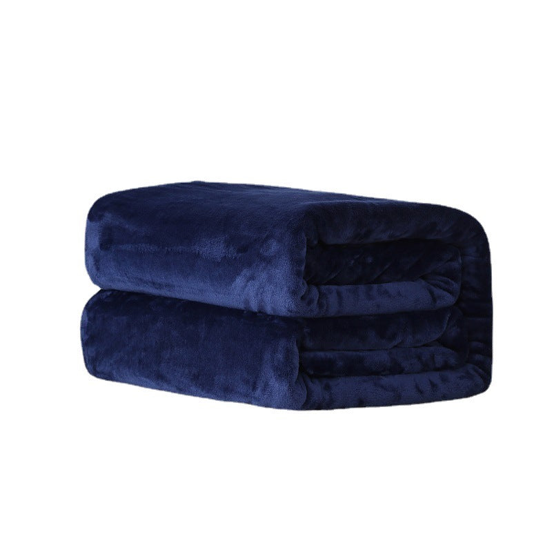 Cozy Up Solid Color Fleece Blanket