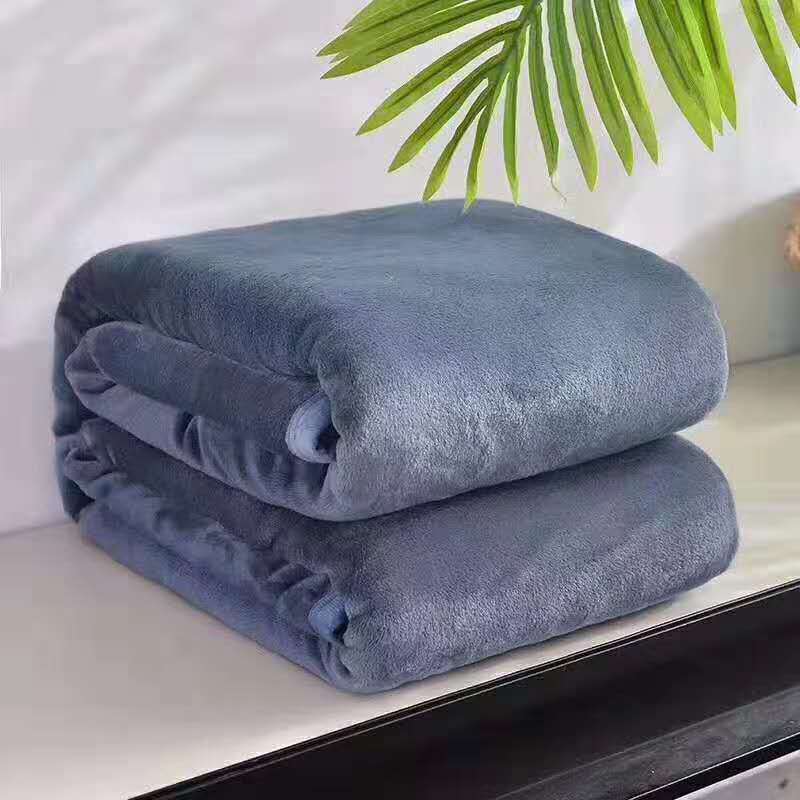 Cozy Up Solid Color Fleece Blanket