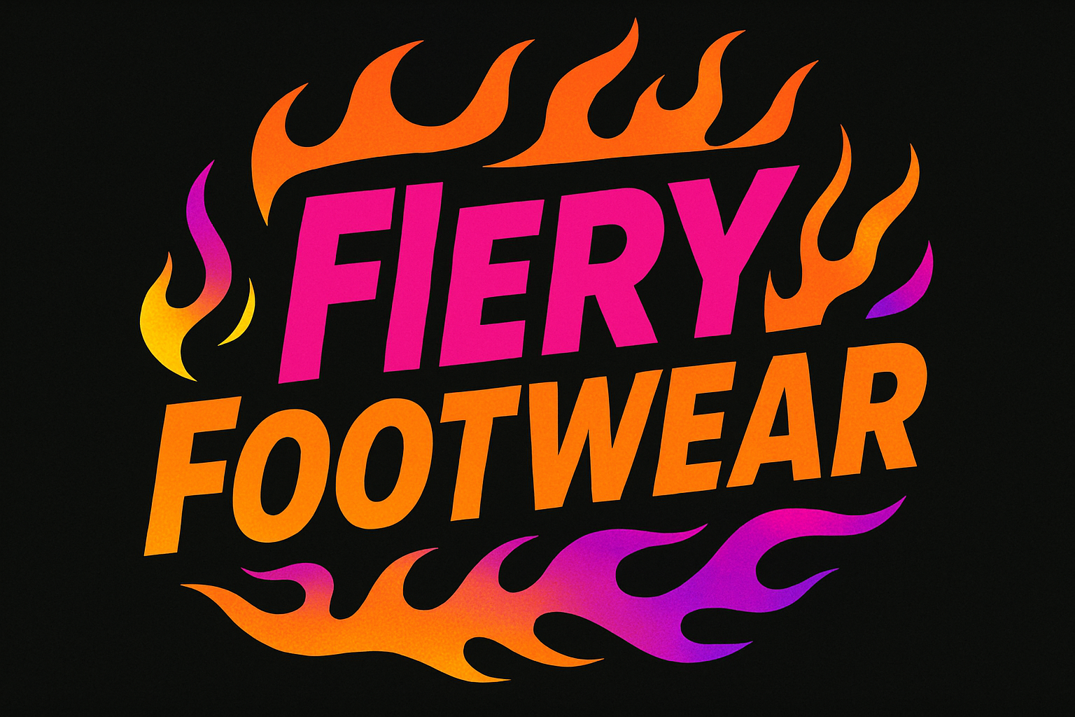 Fiery Footwear