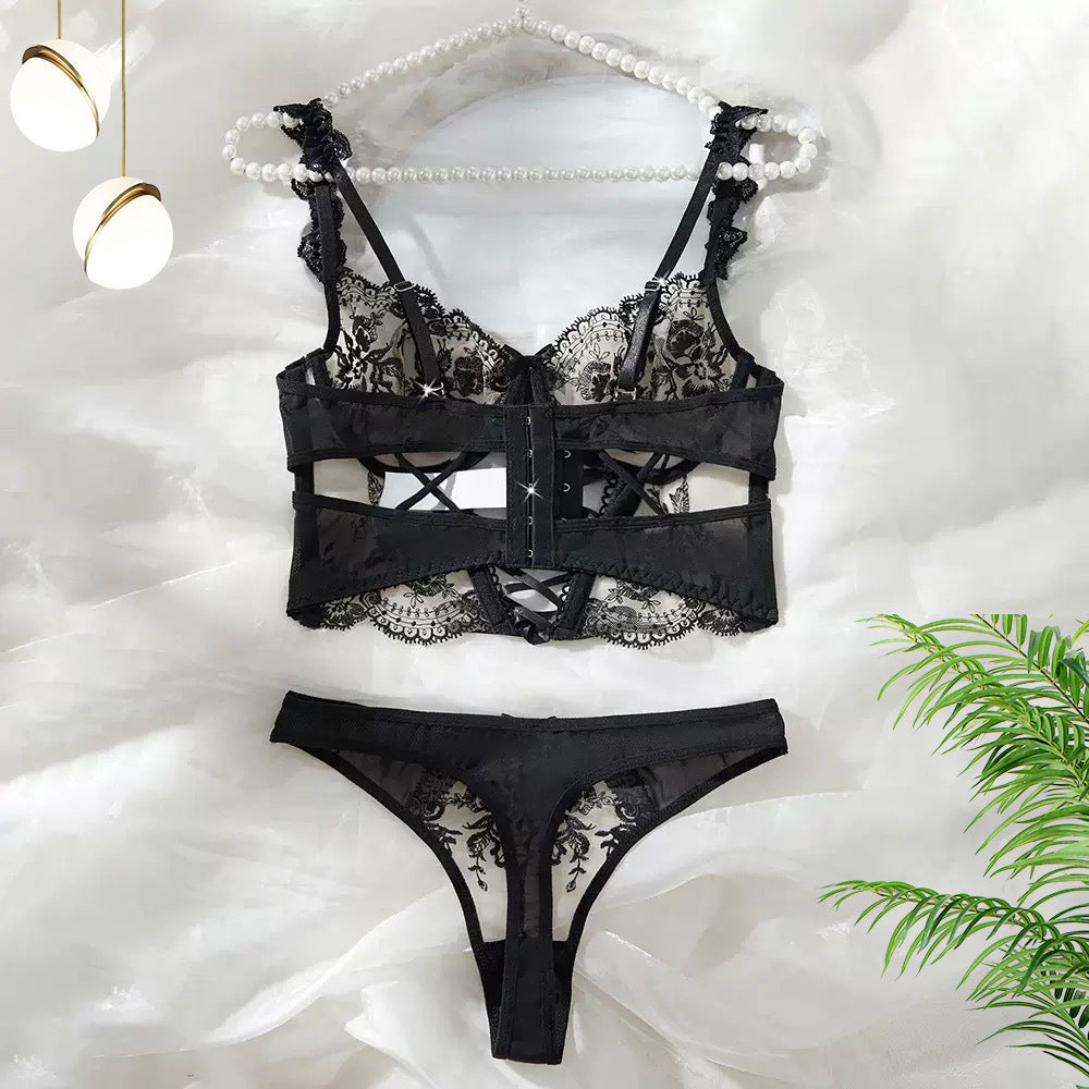 Dolltrap Embroidered Lingerie