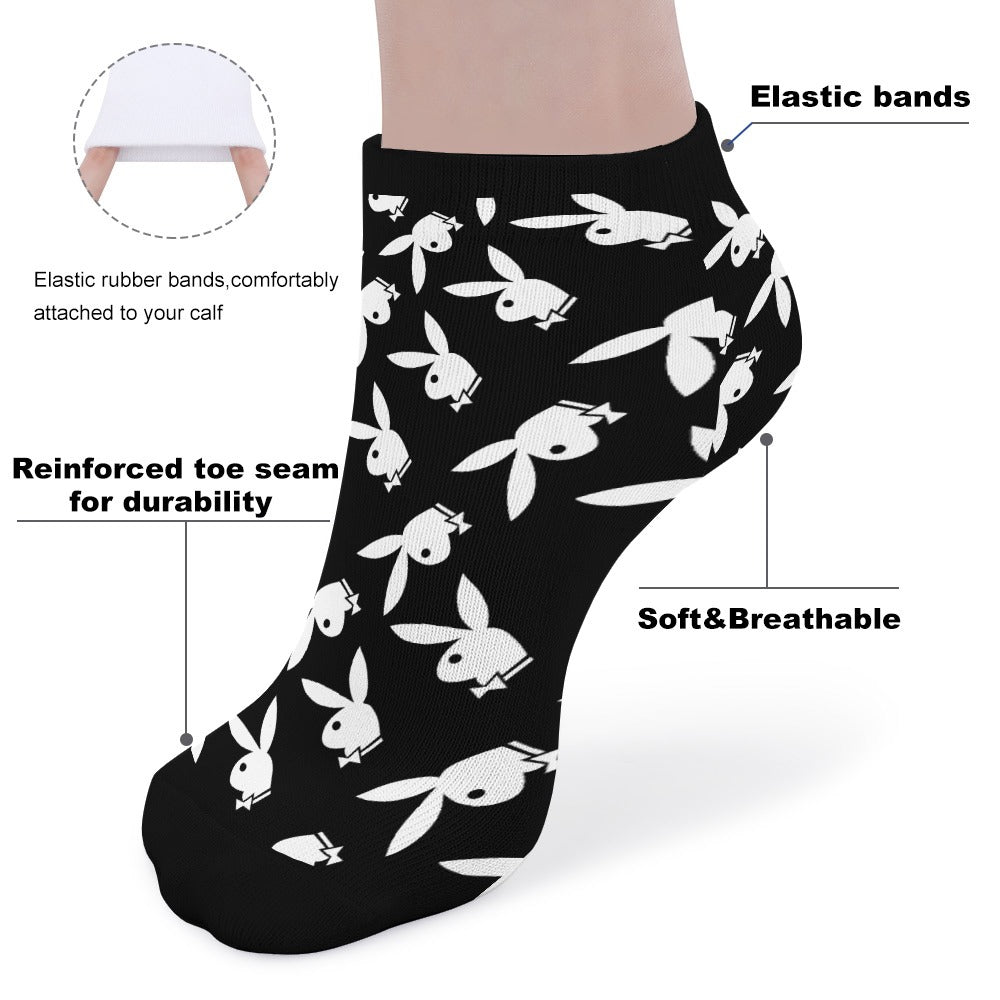Playboy Ankle Socks (5 Pairs) The Sexiest Sweat-Proof, Odor-Proof, Breathable Socks Ever Made