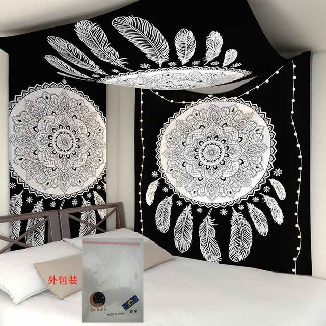 Mandala Tapestry Wall Hanging