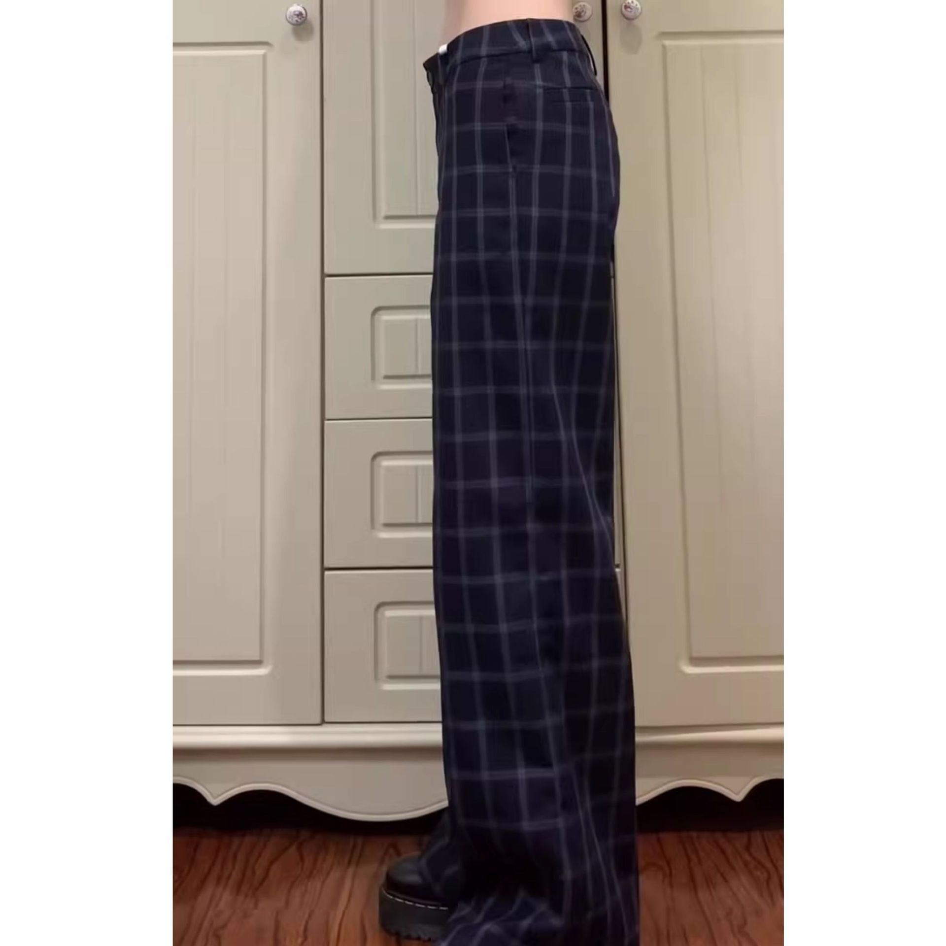 Plaid Problem Casual Trousers