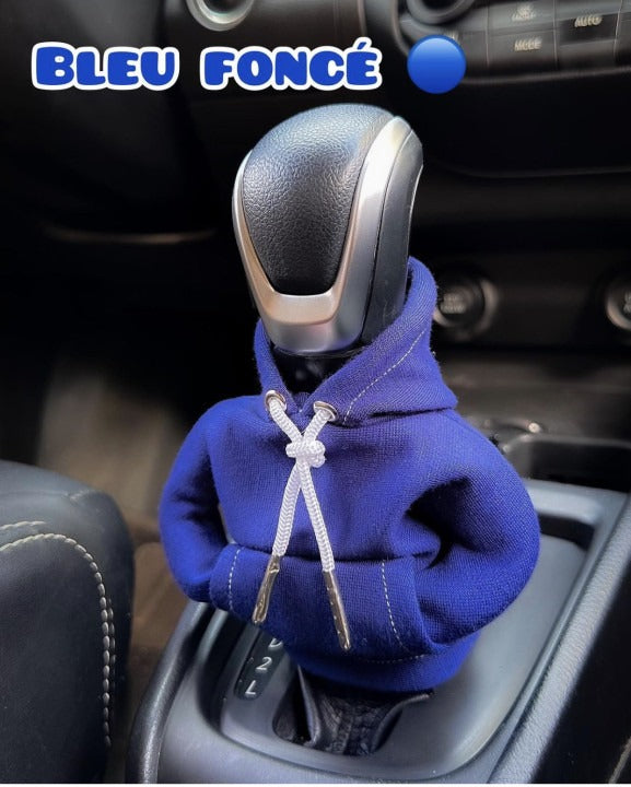Miniature Hoodie Car Shifter Cover
