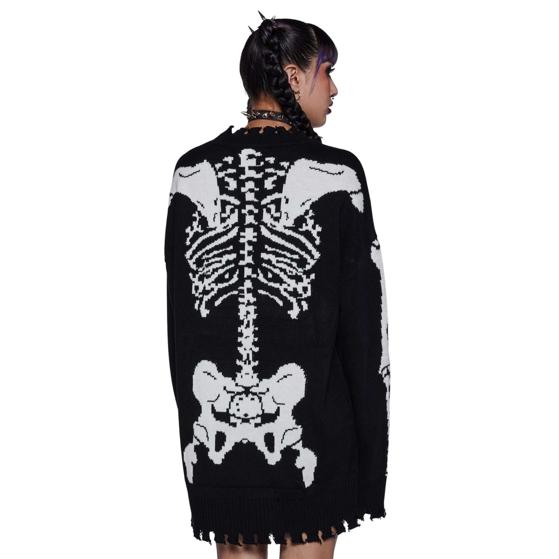 Bare Bones and Bothered Sweater