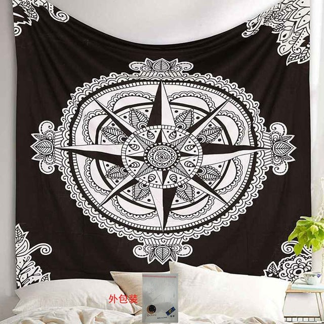 Mandala Tapestry Wall Hanging