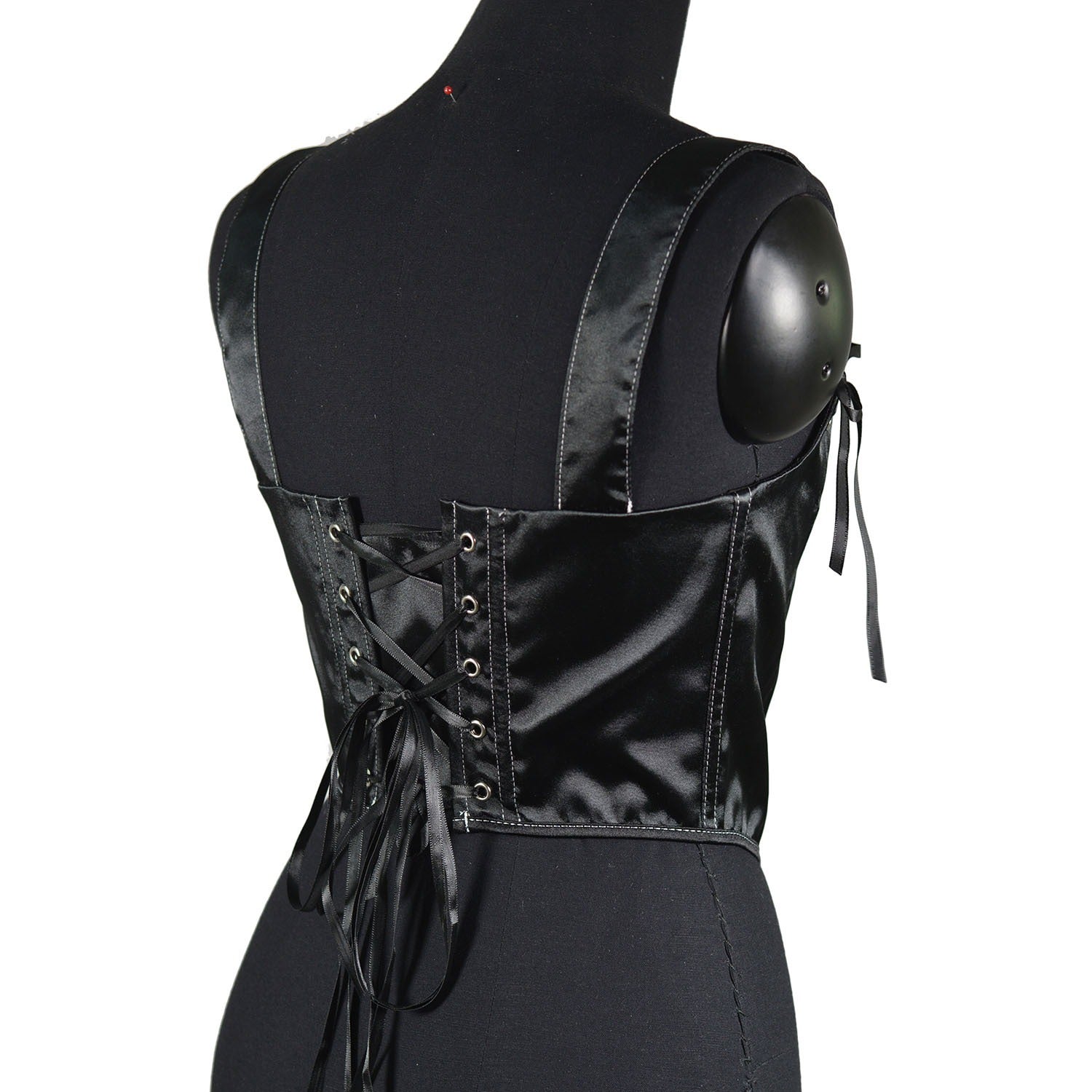Retro Fishbone Corset Top