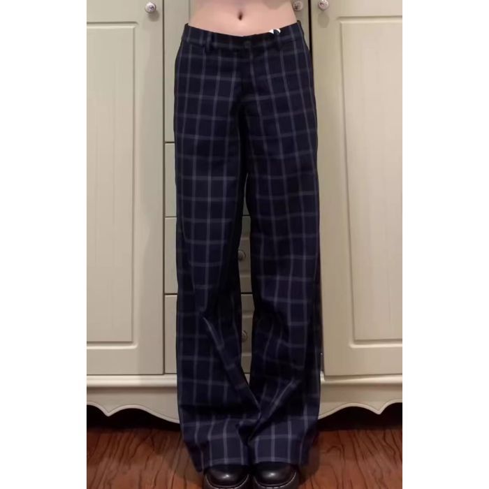 Plaid Problem Casual Trousers