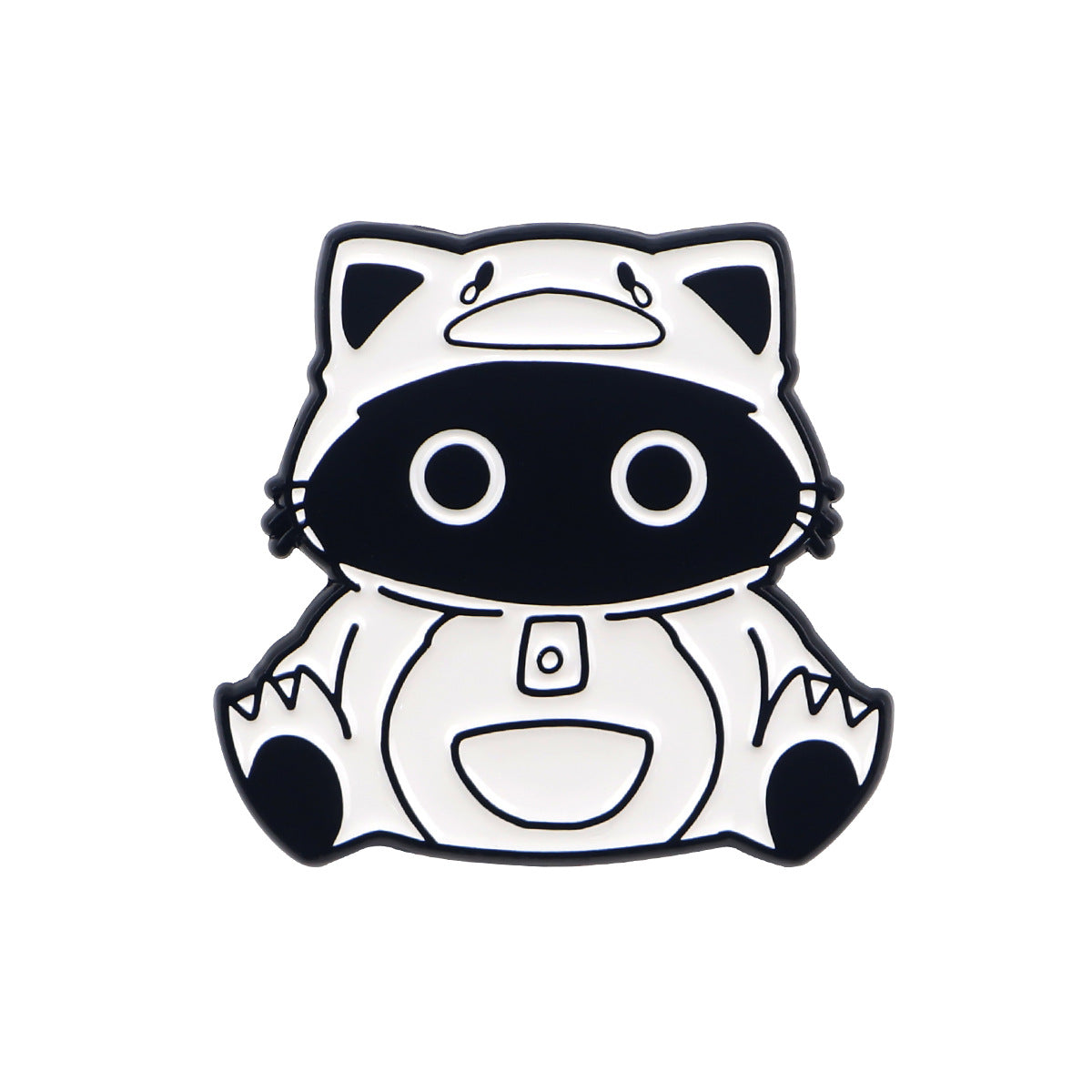Cartoon Cute Black Cat Accessories Badge - Pins