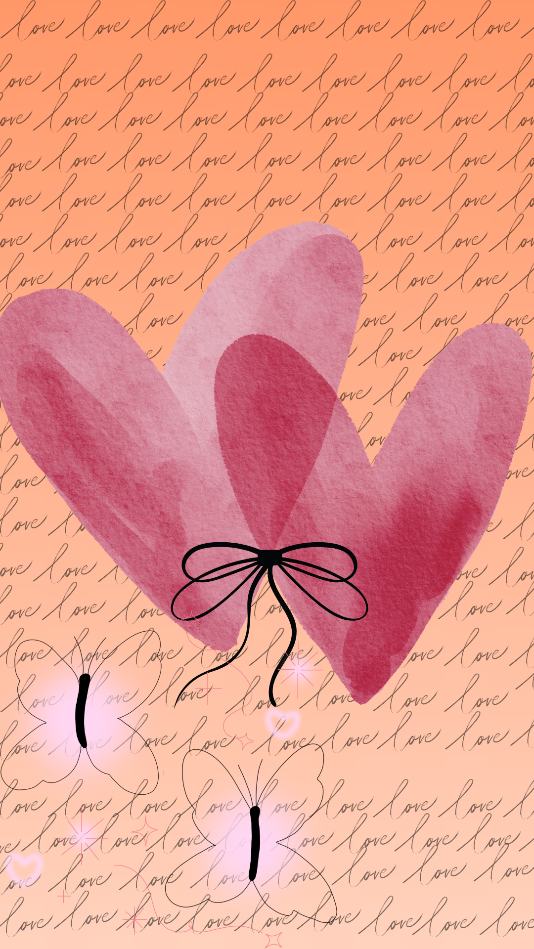 Sunkissed Peach Duo 2pk Phone Backgrounds