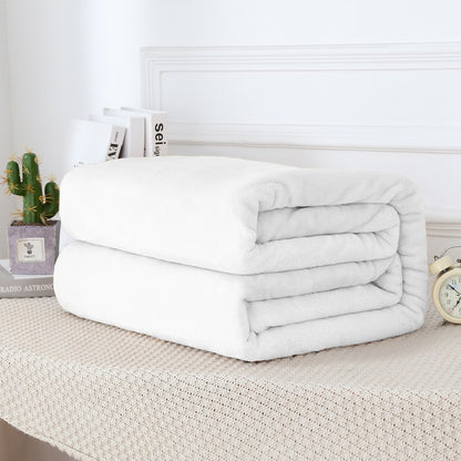 Cozy Up Solid Color Fleece Blanket