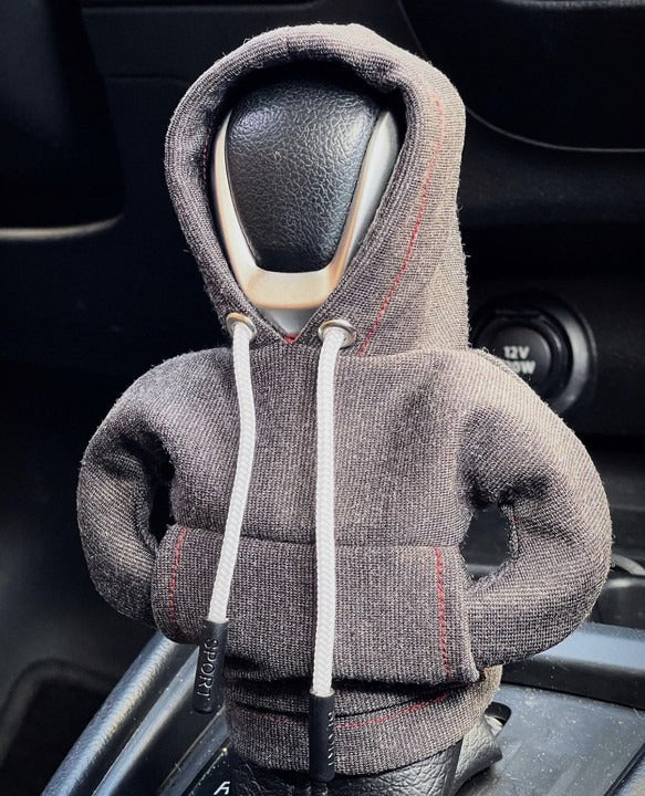 Miniature Hoodie Car Shifter Cover