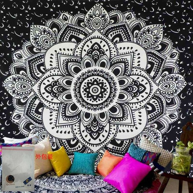 Mandala Tapestry Wall Hanging