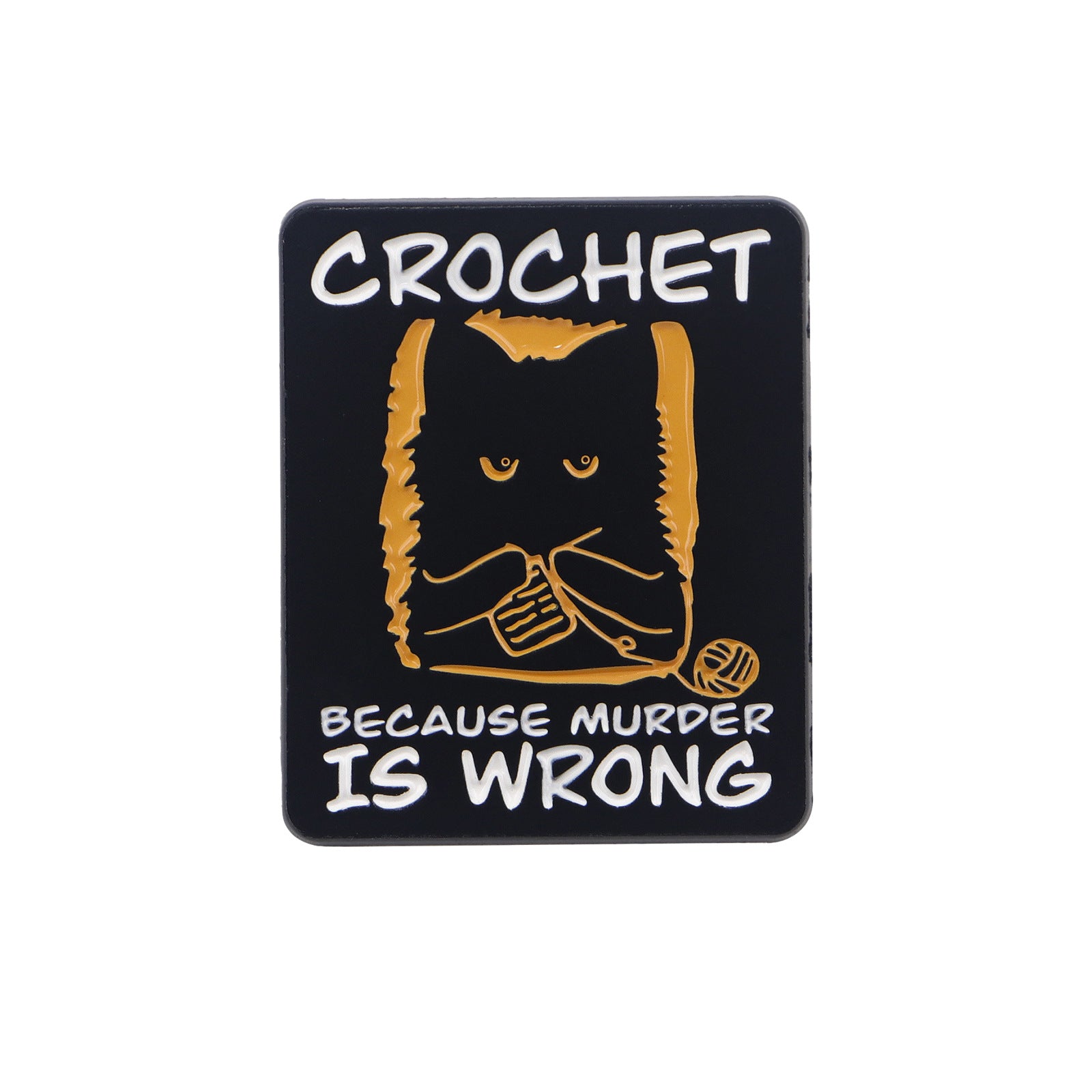 Cartoon Cute Black Cat Accessories Badge - Pins