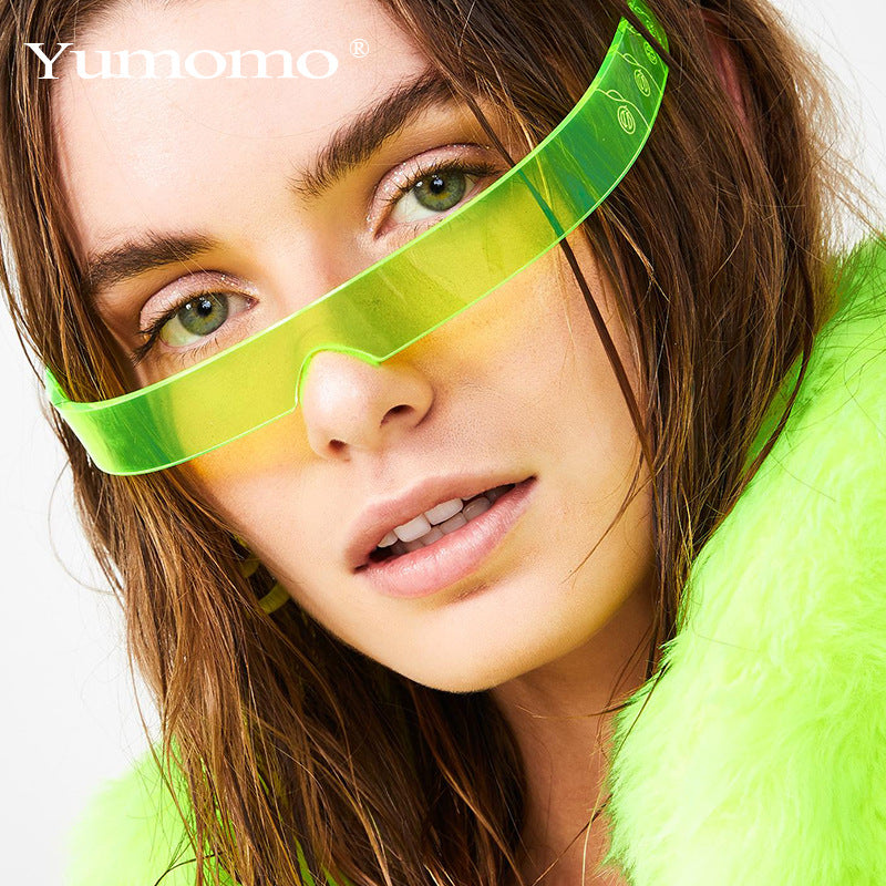 Sci-Fi Jelly Frameless Glasses