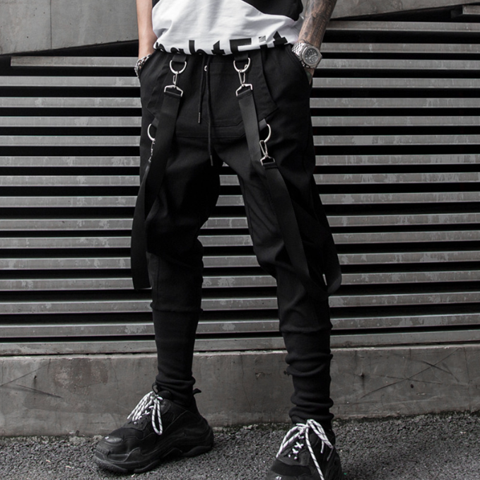Suspender style Pants