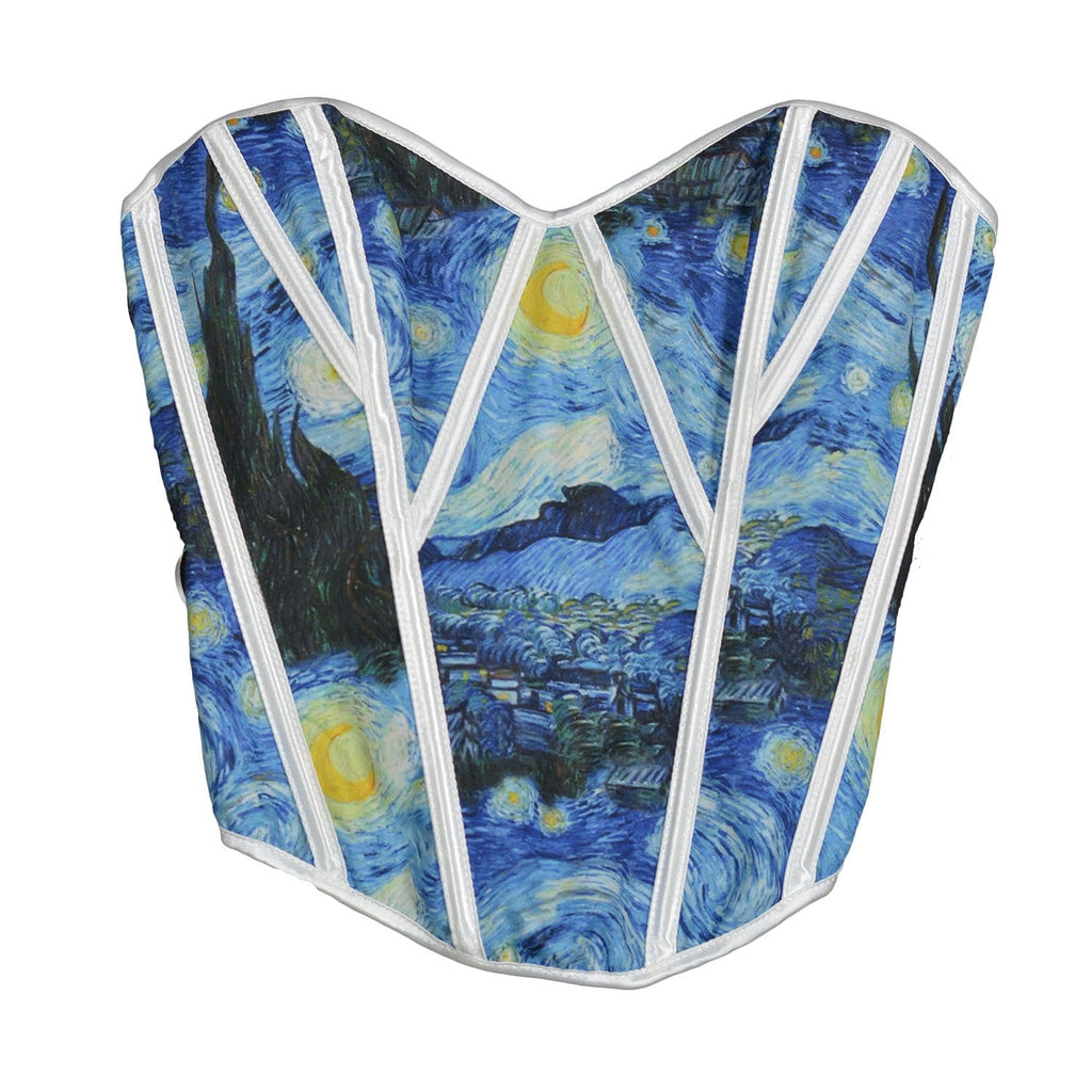 Sun & Moon Fishbone Corset – European & American Inspired