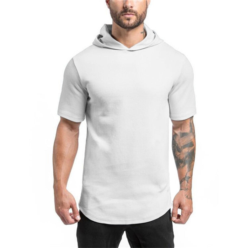 "Gun Show" Short Sleeve Muscle Hoodie
