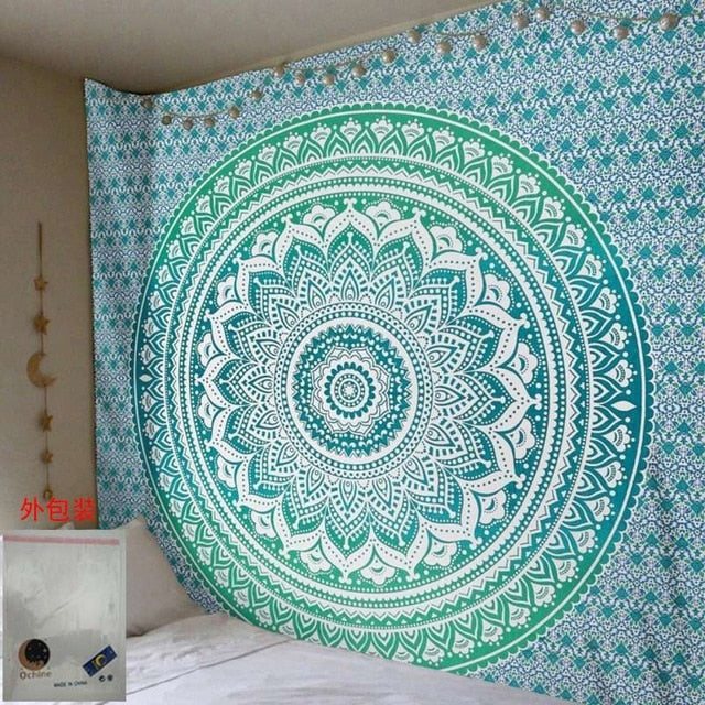 Mandala Tapestry Wall Hanging