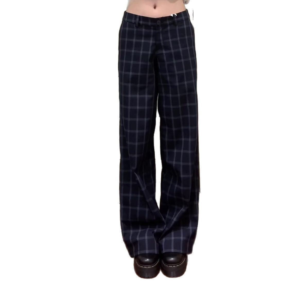 Plaid Problem Casual Trousers