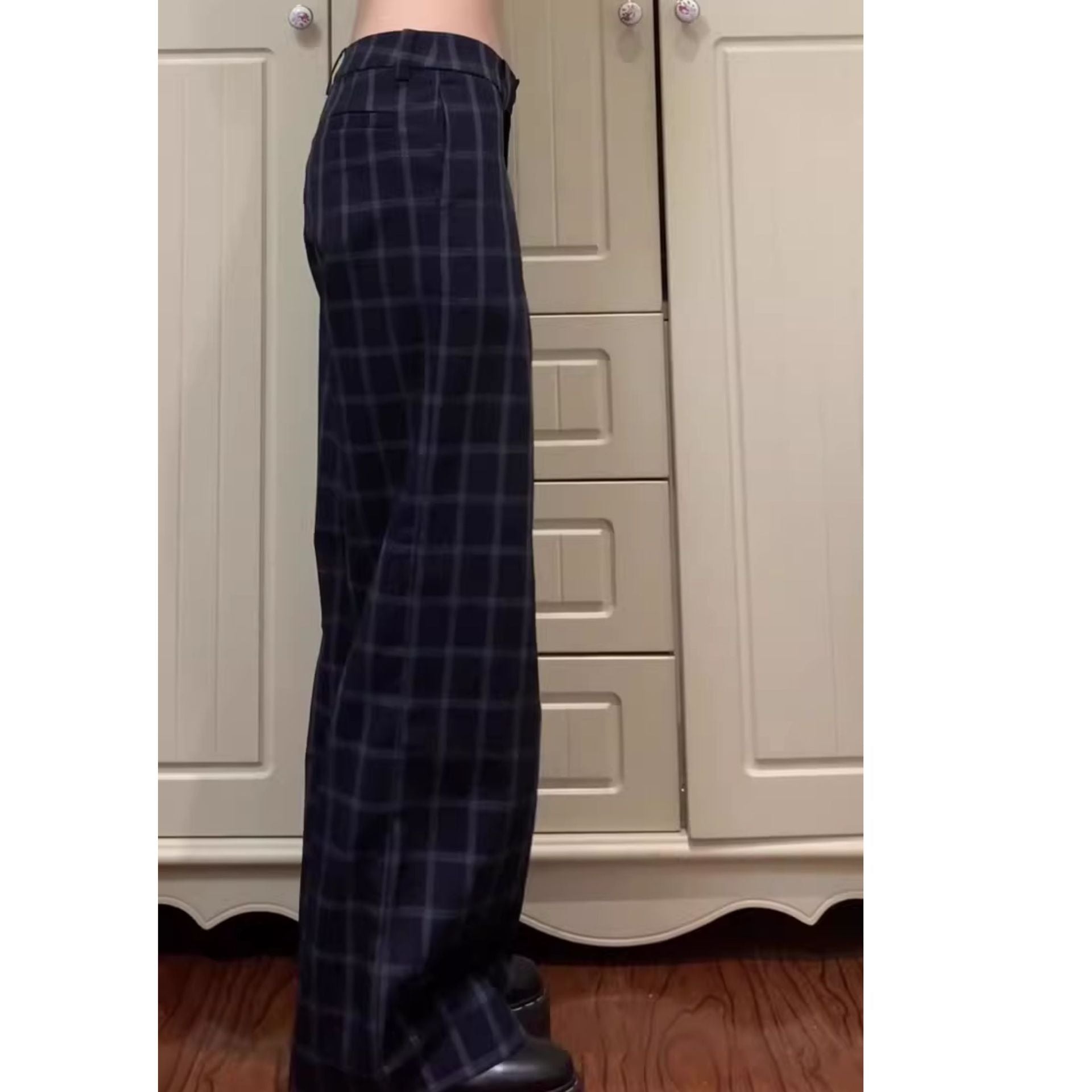 Plaid Problem Casual Trousers