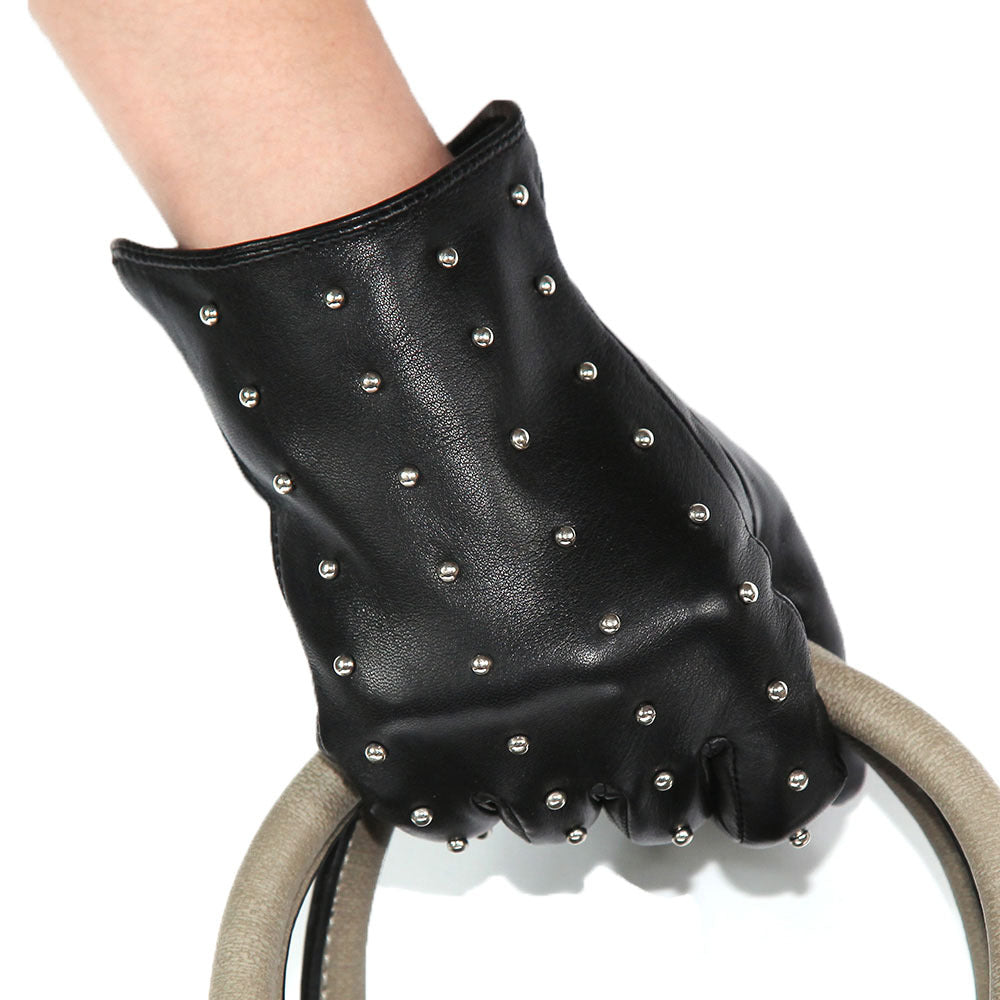 Genuine Leather Women's Winter Gloves - Warm & Stylish