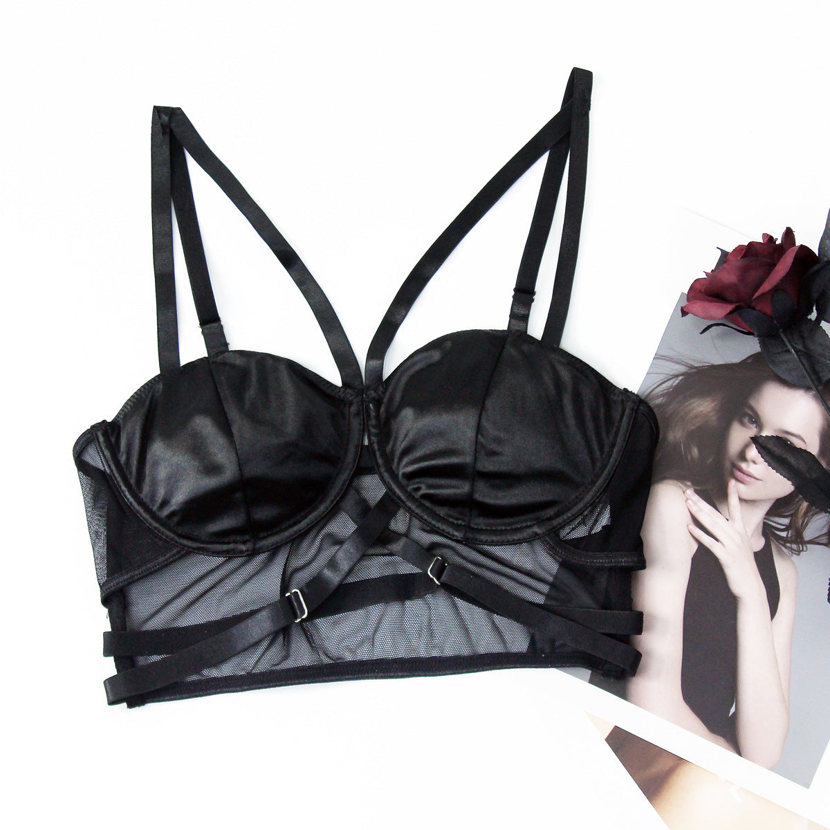 Sexy Lace Crossover Corset Top – Prom Queen Gone Rogue