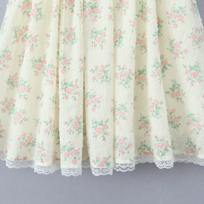 Lace Embroidery Corset Mini Dress