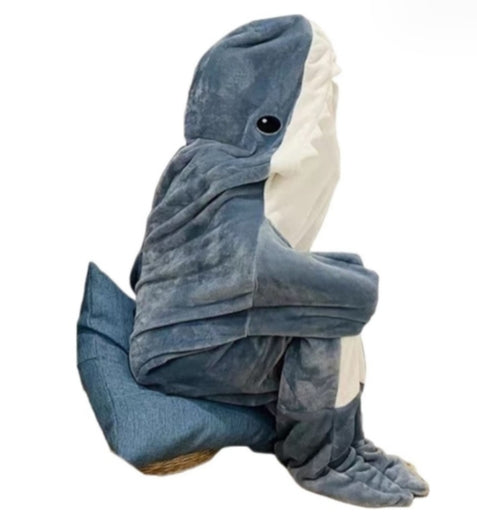 Shark Nap Attack! Cartoon Shark Sleeping Bag Pajamas