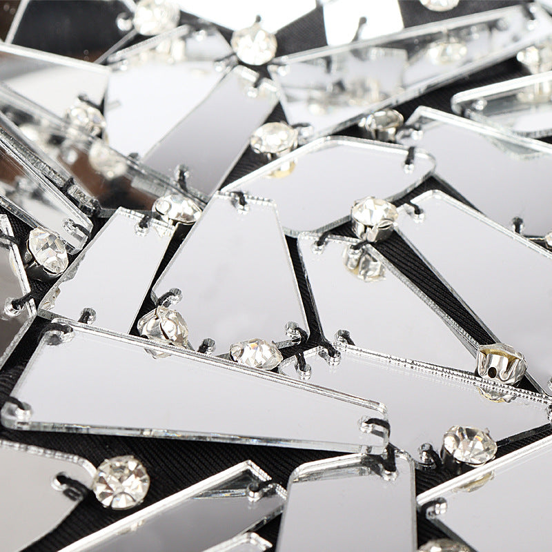 "Handle With Care" Studded Cage Bra