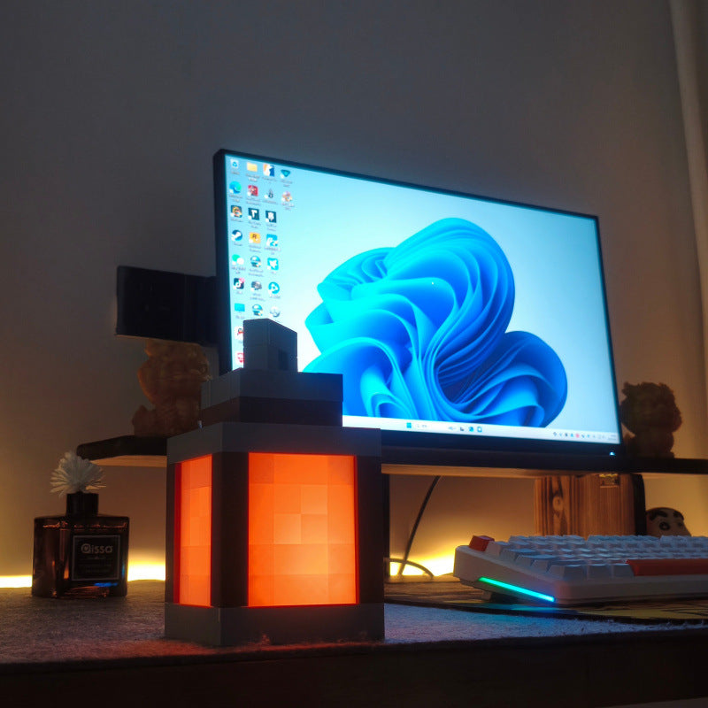 USB Rechargeable Gaming Room Pixel Decor