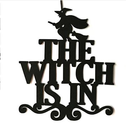 "The Witch Is In"  Door Decoration