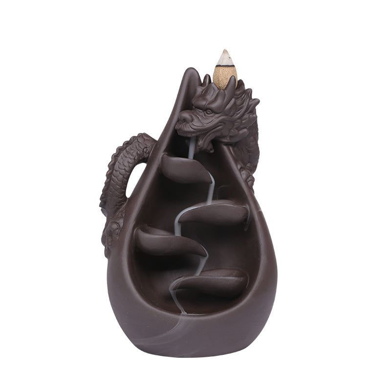 Chinese Dragon Backflow Incense Burner