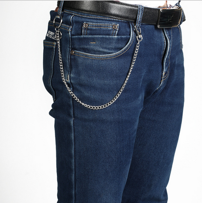 37cm Long Wallet Belt Chain Rock Punk Metal Key chain Gold Silver Keyring Mens HipHop Jewelry
