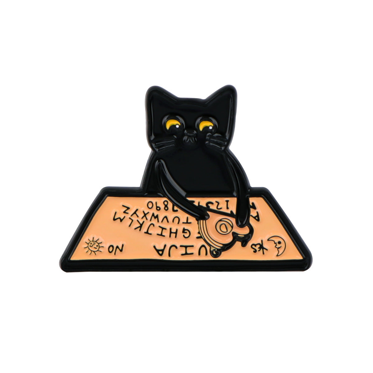 Cartoon Cute Black Cat Accessories Badge - Pins