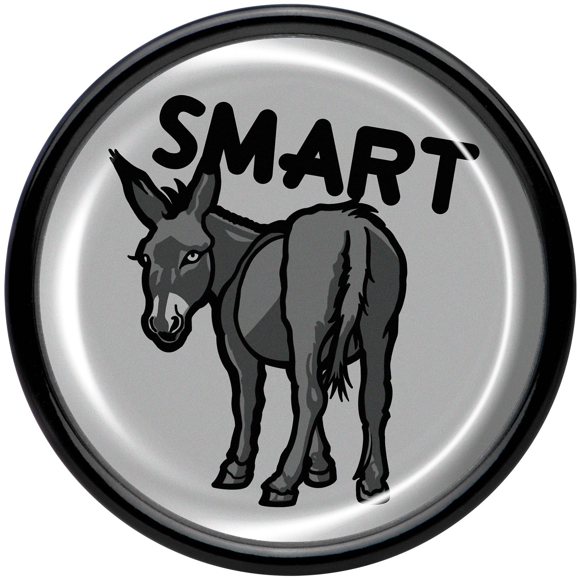 Donkey Smart Ass Black Acrylic Saddle Plug Set by Onyx O