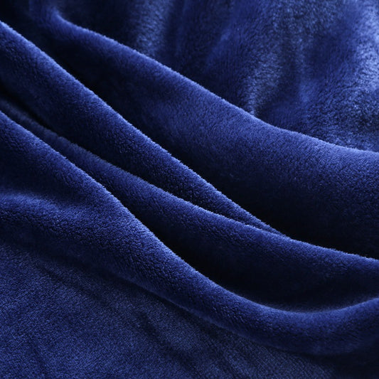 Cozy Up Solid Color Fleece Blanket