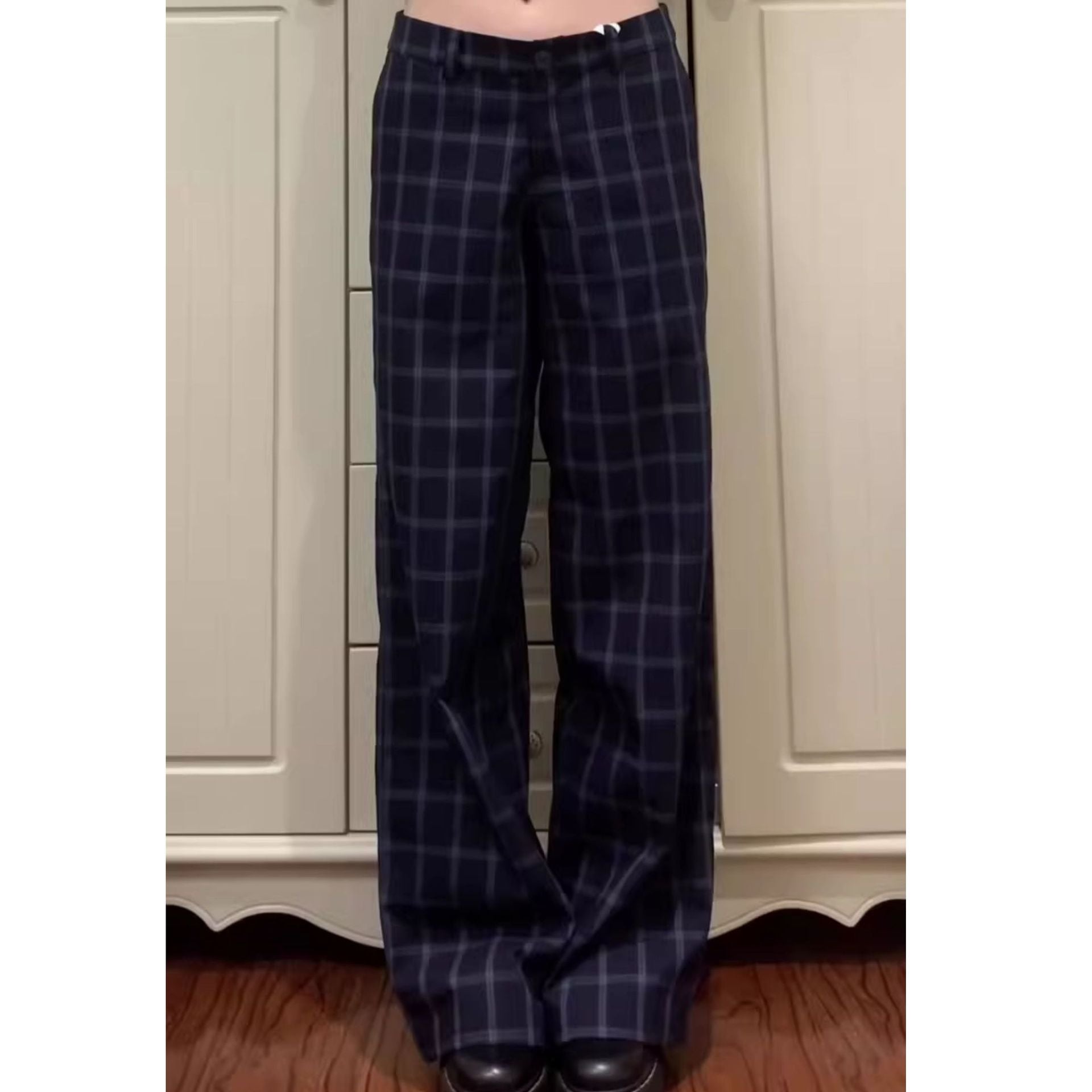 Plaid Problem Casual Trousers