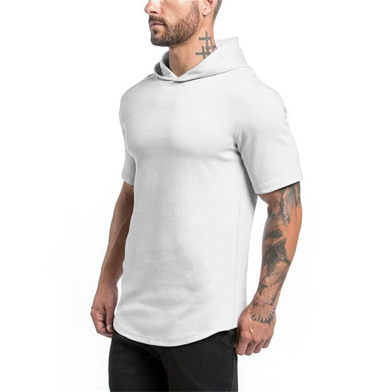 "Gun Show" Short Sleeve Muscle Hoodie