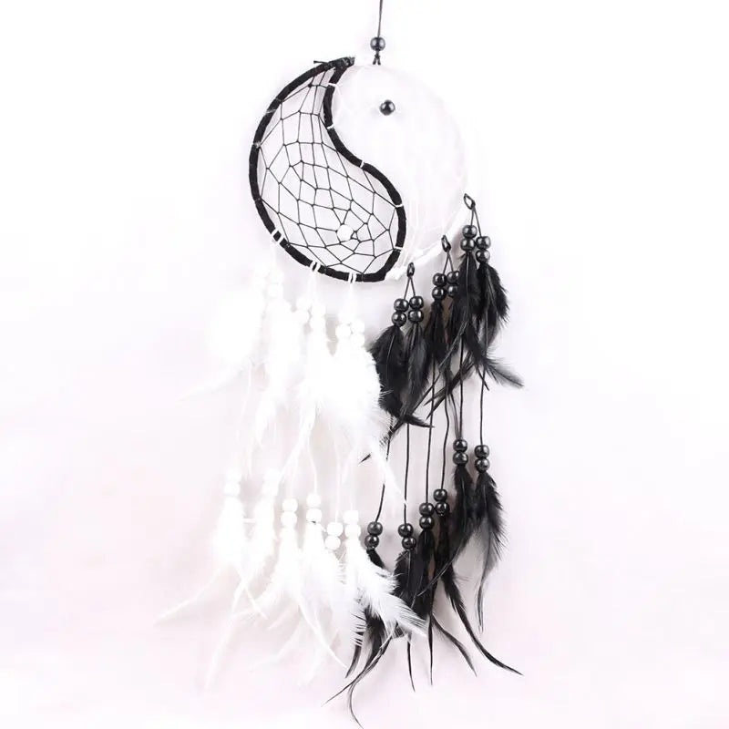 Feather & Bead Dream Catche