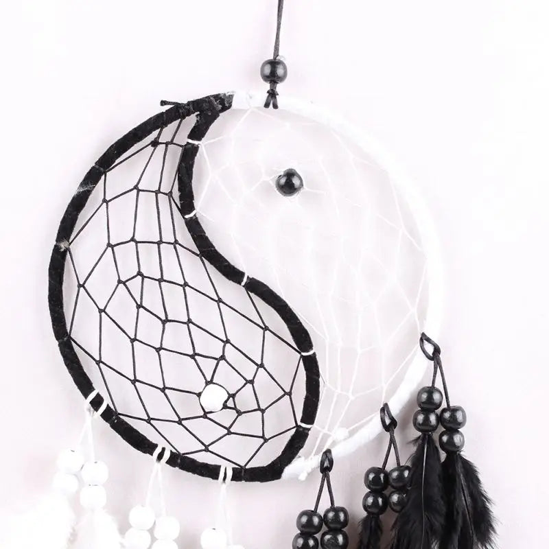 Feather & Bead Dream Catche