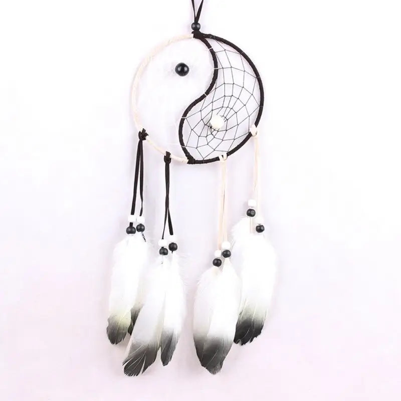 Feather & Bead Dream Catche