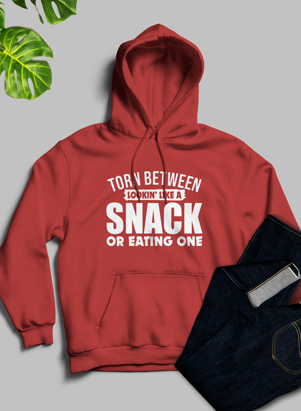 "A Snack or A Look" Cozy Hoodie