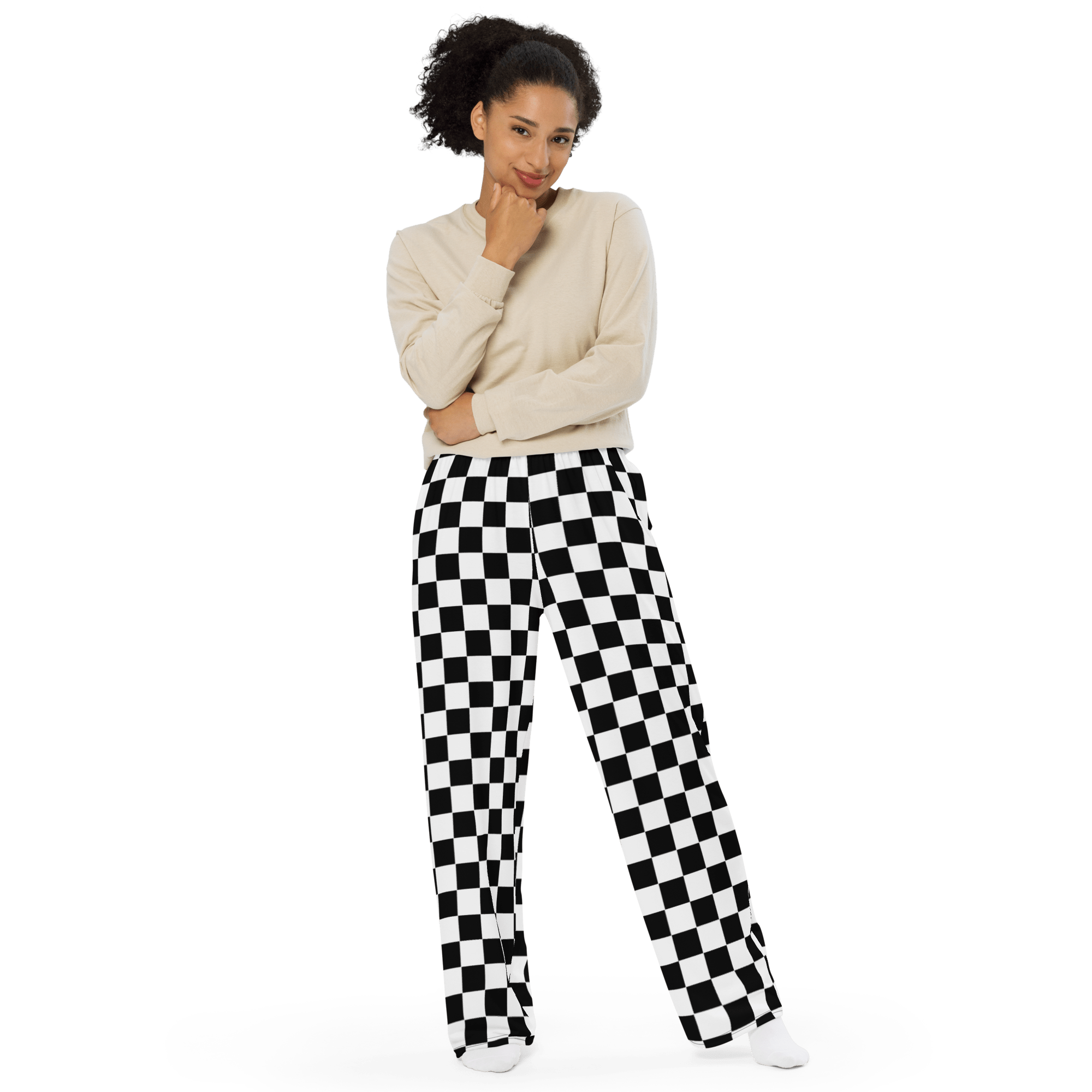 Classic Checkerboard Unisex Lounge Pants