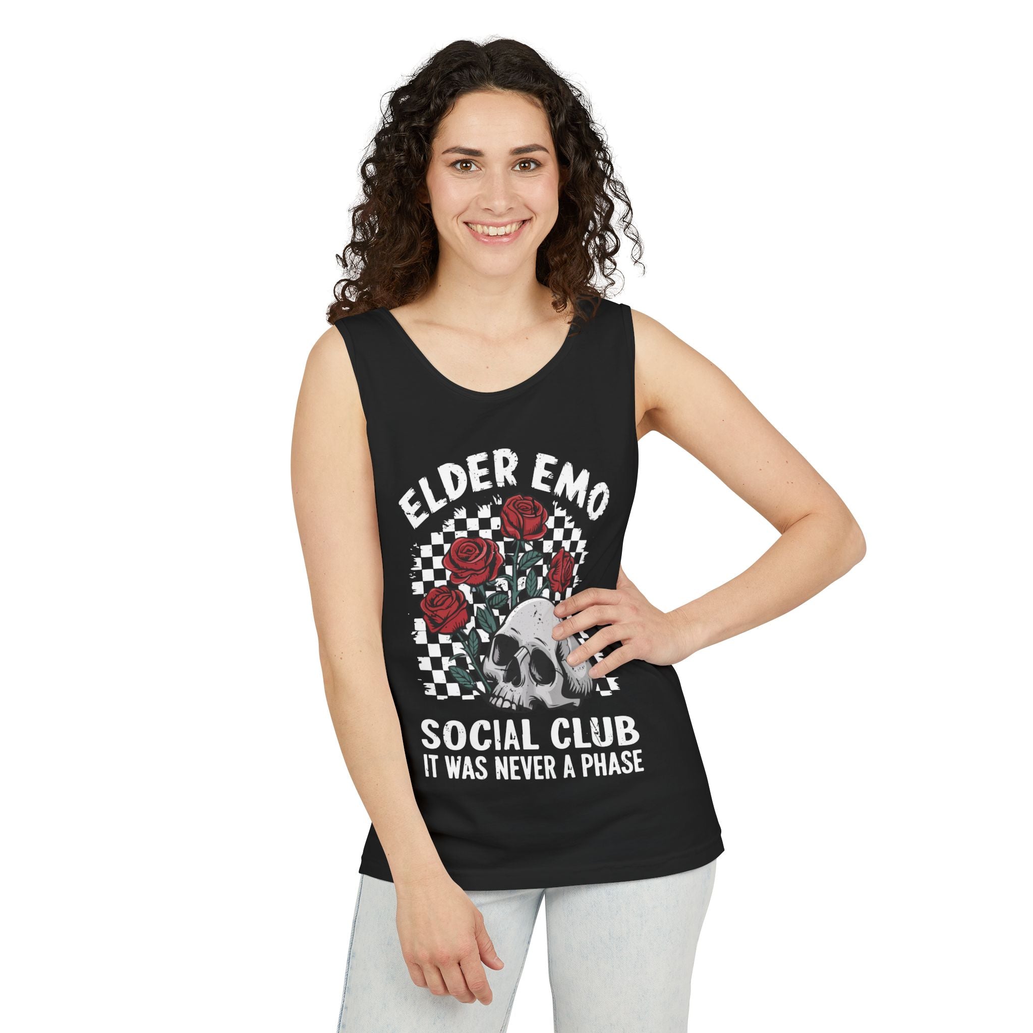 Elder Emo Social Club Unisex Tank Top